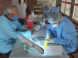 Realizaron test preventivos de COVID-19 a empleados del Instituto Gerontológico San Alberto