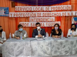 Alberdi inauguró formalmente el Servicio Local de Niñez, Adolescencia y Familia