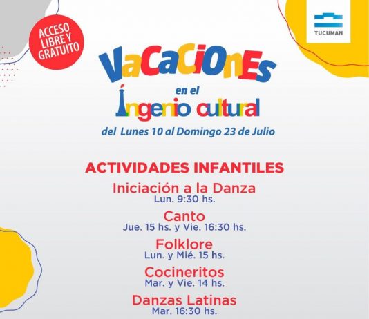Continúan las inscripciones para los talleres infantiles del Ingenio Cultural