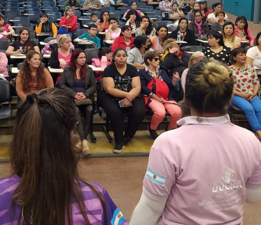 UOCRA expuso su oferta formativa y laboral a consultantes del Observatorio de las Mujeres