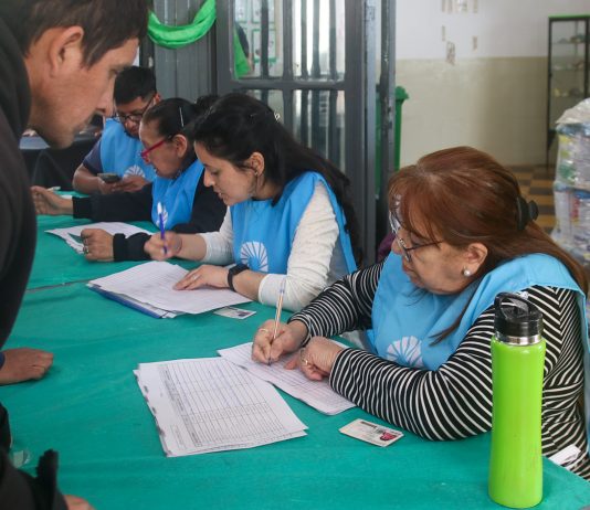Prosigue la distribución de módulos de mercadería