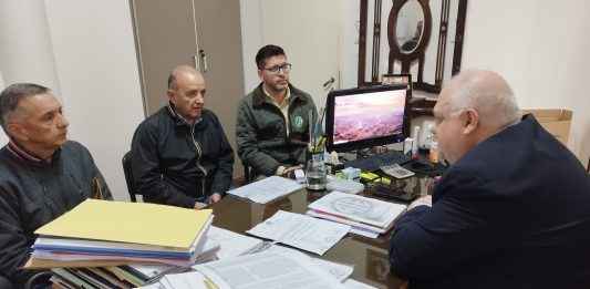 El ministro Masso se reunió con el secretario de ATE