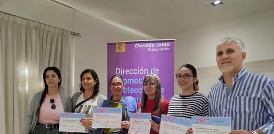 Concepción: Entrega de certificados de cursos formativos sobre la Ley Micaela