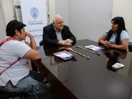 Deportista premiada visitó al Ministro Federico Masso