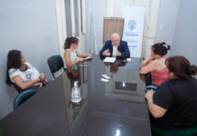 Jugadoras de hockey de Las Felinas visitaron al ministro Masso 🏑