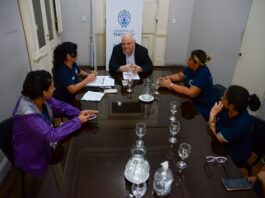 El ministro Masso se reunió con trabajadoras de la economía popular