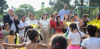 El Ministro Federico Masso participó del cierre de los Talleres de Verano en La Costanera Norte