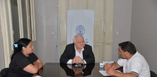 Masso recibió a cosecheros del Limón