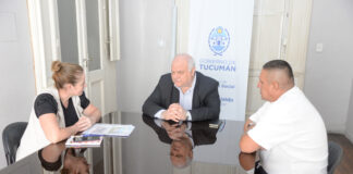 Masso recibió a referentes de la Fundación Caminos de Esperanza