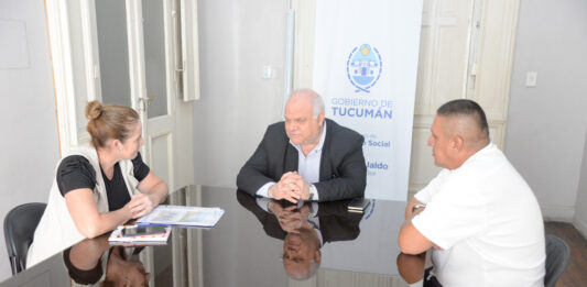 Masso recibió a referentes de la Fundación Caminos de Esperanza