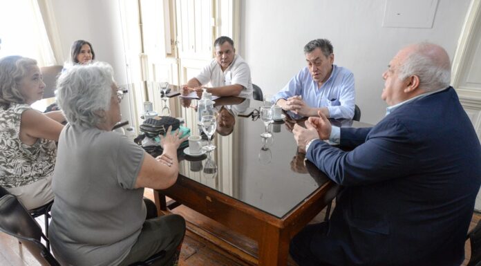 Reunión de trabajo con referentes de la agrupación 26 de Julio