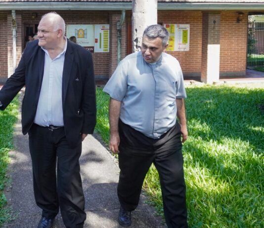 El ministro Masso visitó el Cottolengo Don Orione