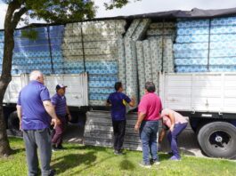 Continúa la asistencia a las familias damnificadas del sur de la Provincia