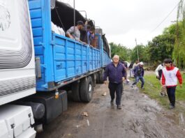 Entregaron alimentos y elementos de primera necesidad a 379 familias durante la cuarta jornada de trabajo de Desarrollo Social en Santa Ana
