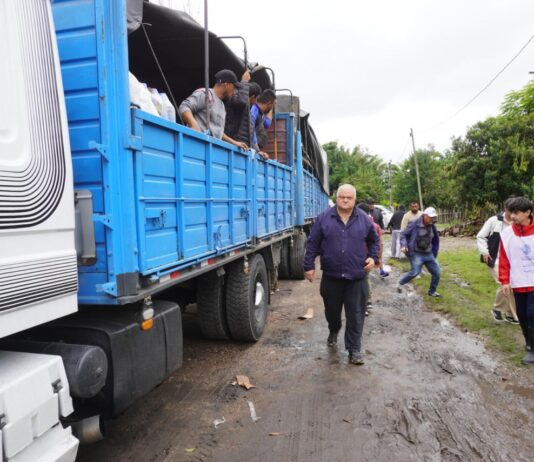 Entregaron alimentos y elementos de primera necesidad a 379 familias durante la cuarta jornada de trabajo de Desarrollo Social en Santa Ana