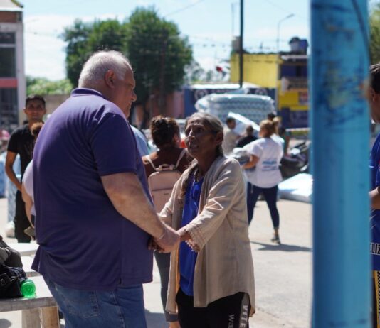 Masso: “En total hasta hoy ya se asistieron a 1.696 grupos familiares en Santa Ana”