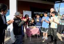 El ministro Masso participó de la jornada conmemorativa por los 13 años de la escuela secundaria Pantaleón Fernández