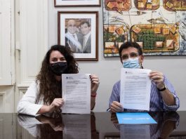 Firman un convenio con Nación para fomentar el acceso a alimentos saludables