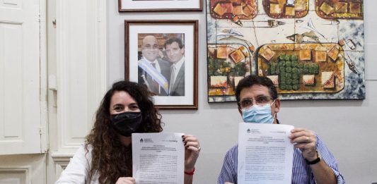 Firman un convenio con Nación para fomentar el acceso a alimentos saludables