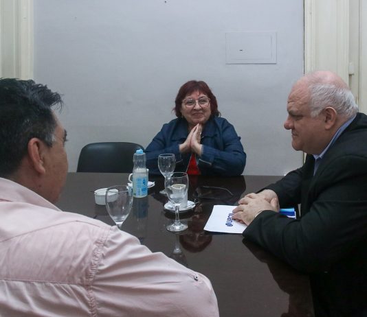 Masso subrayó la labor que realizan junto al gremio de UPCN