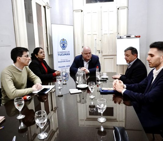 Reunión junto a referentes del Banco Macro por la TAI