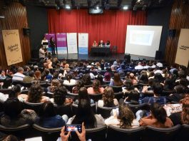 Masso estuvo presente en una jornada de capacitación en el marco del Día Internacional contra la Explotación Sexual y Trata de Personas