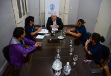 El ministro Masso se reunió con trabajadoras de la economía popular