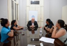 El Ministro recibió a vecinos afectados por el desborde del Río Salí