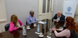 Masso se reunió con representantes de un merendero de Los Vázquez