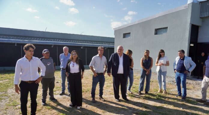 Masso supervisó la finalización de obras del establecimiento socioeducativo padre Brochero