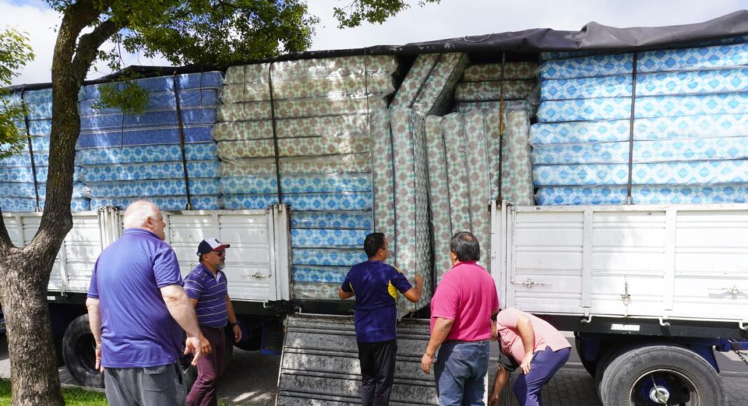Continúa la asistencia a las familias damnificadas del sur de la Provincia