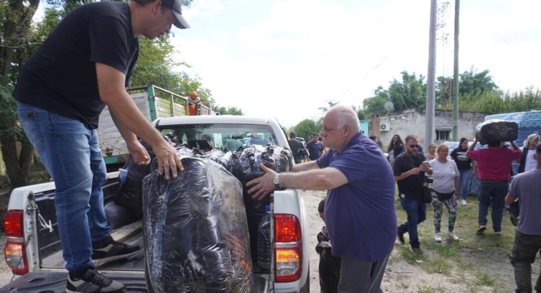 Comuna de Santa Ana: Masso remarcó el trabajo mancomunado de todas las áreas del Estado para acompañar a las familias afectadas por el temporal