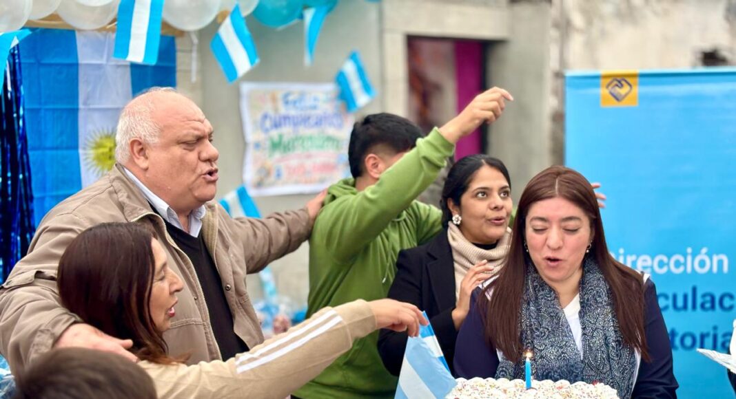 Masso encabezó el 9° aniversario del merendero “A todo pulmón” en el barrio El Sifón