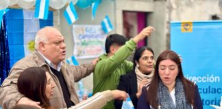 Masso encabezó el 9° aniversario del merendero “A todo pulmón” en el barrio El Sifón
