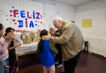 Masso compartió el Día de las Infancias junto a niñas del DCI Santa Rita
