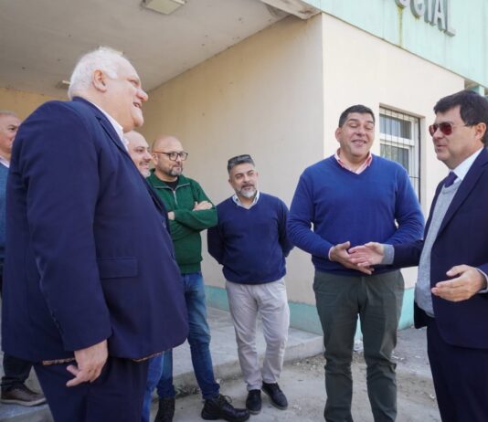 El ministro Masso supervisó los avances de obra del CEPLA Autopista Sur