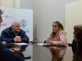 El Ministro recibió a la presidenta de la fundación Unida por la Vida