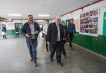 Comedores Escolares, Masso visitó la Escuela Comercio Ildelfonso de las Muñecas