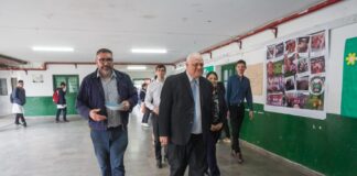 Comedores Escolares, Masso visitó la Escuela Comercio Ildelfonso de las Muñecas
