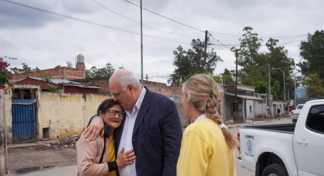 Masso destacó el trabajo comunitario en Los Lapachos